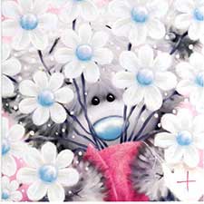 Tatty with Bouquet Me to You Bear Mothers Day Card