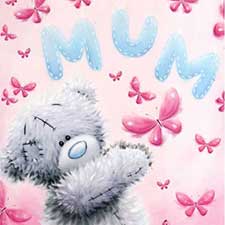 Tatty and Butterflies Me to You Bear Mothers Day Card