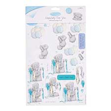 A4 Male Me to You Bear Decoupage Pack 