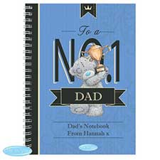 Personalised Me to You Bear No.1 A5 Paperback Notebook