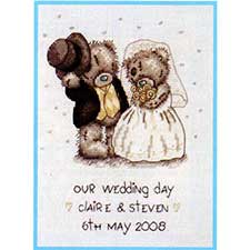 Our Wedding Day Me to You Bear Cross Stitch Kit