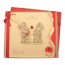 Love Of My Life Me to You Bear Valentines Card
