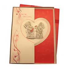 One I Love Me to You Bear Valentines Card