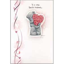 Husband Me to You Bear Valentines Card