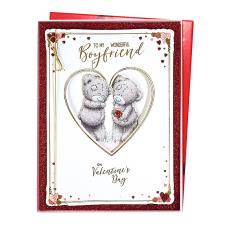 Wonderful Boyfriend Me to You Bear Valentine&#39;s Day Boxed Card