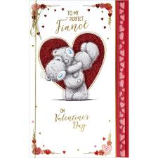 Perfect Fiance Handmade Me to You Bear Valentine's Day Card