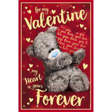 3D Holographic My Heart Is Yours Me to You Valentine&#39;s Day Card