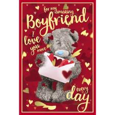 3D Holographic Amazing Boyfriend Me to You Valentine's Day Card