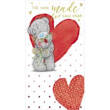 Tatty Teddy Holding Flowers Me to You Bear Valentine&#39;s Day Card