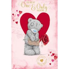 To My One &amp; Only Me to You Bear Valentines Day Card