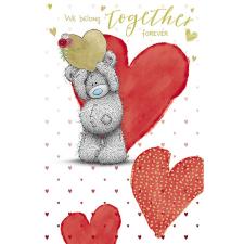 Love Heart Me to You Bear Valentine's Day Card