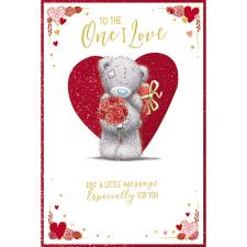 One I Love Pop Up Me to You Bear Valentine's Day Card
