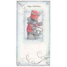 Tatty with Drum Me to You Bear Christmas Card 