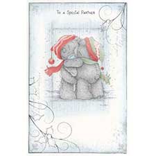 Special Partner Me to You Bear Christmas Card 