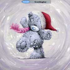 Granddaughter Me to You Bear Card