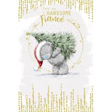 Handsome Fiancé Me to You Bear Christmas Card