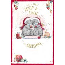 Aunty & Uncle Me to You Bear Christmas Card