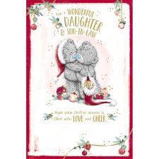 Daughter &amp; Son-In-Law Me to You Bear Christmas Card
