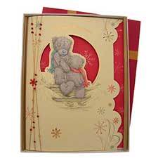 Husband Boxed Me to You Bear Card