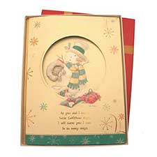 Fiancée Boxed Me to You Bear Card