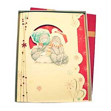 Fiancé Boxed Me to You Bear Card