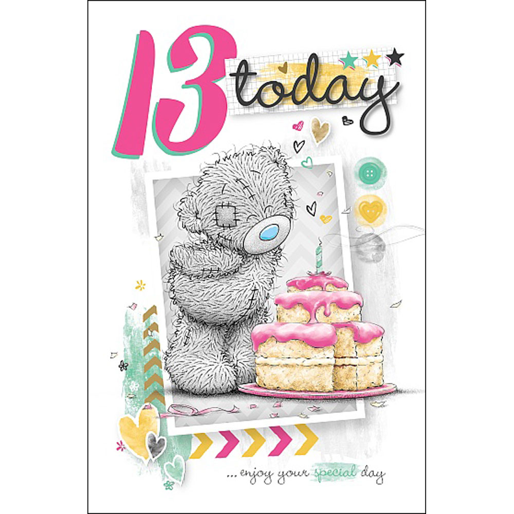 tatty teddy 13th birthday bear