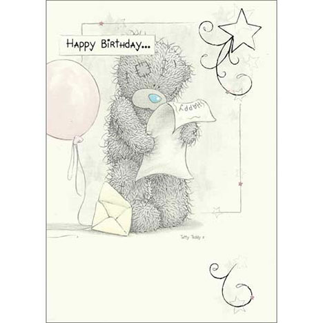 Happy Birthday Me to You Bear Card