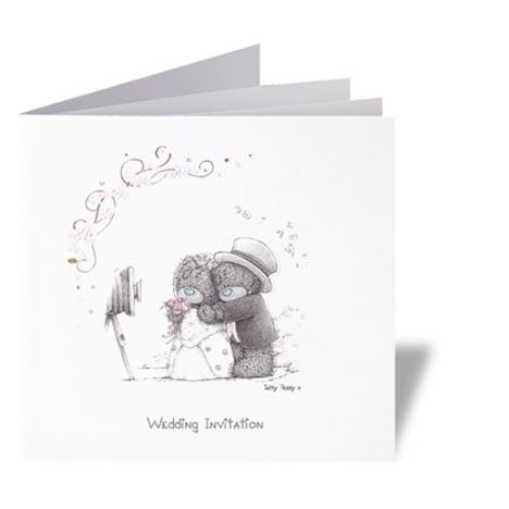 Me to You Bear Personalised Wedding Invitations Per 20