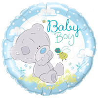 Baby Boy Tiny Tatty Teddy Me to You Balloon Bouquet