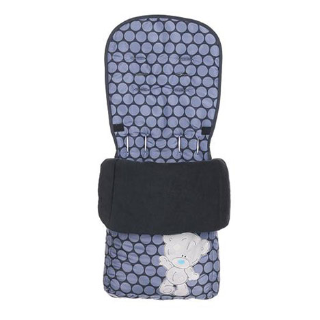 Tiny Tatty Teddy Me to You Bear Navy Footmuff   £19.99