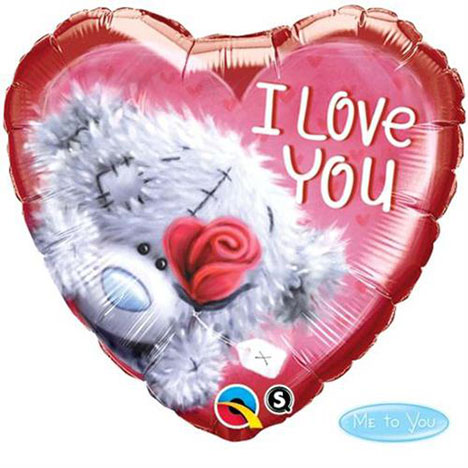 I Love You Me to You Bear Balloon (Unfilled)  £2.99