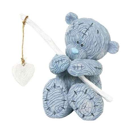 Bear Holding Fishing Rod Lasting Impressions Me to You Bear Figurine   £15.00