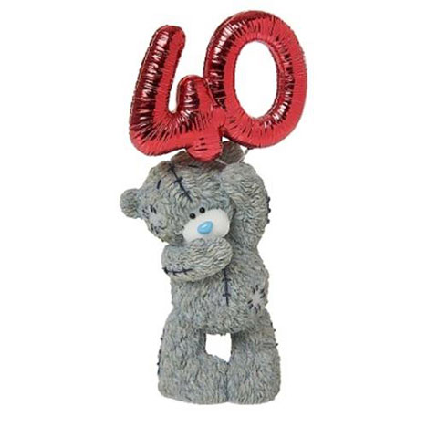 Party Time Its Your 40th Birthday Me to You Bear Figurine   £18.50