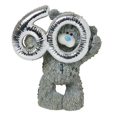 Party Time Its Your 60th Birthday Me to You Bear Figurine   £11.10