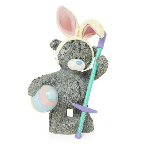 Bunny Hop Me to You Bear Figurine   £18.50