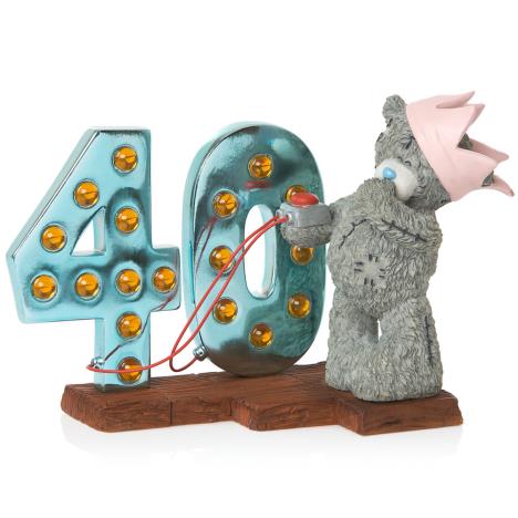 Light Up At 40 Me to You Bear Figurine   £25.00