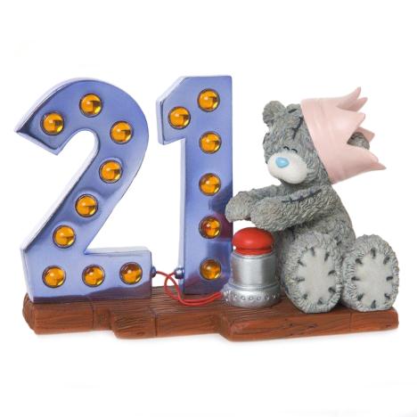 Light Up At 21 Me to You Bear Figurine   £15.00