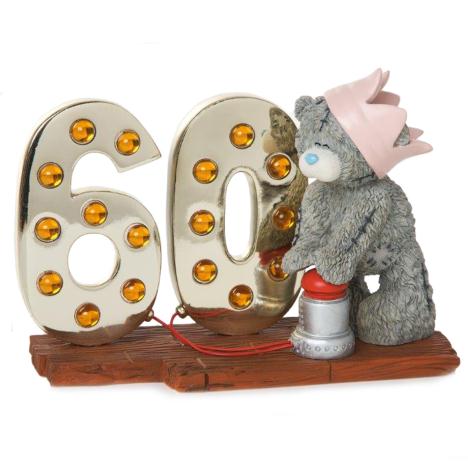 Light Up At 60 Me to You Bear Figurine   £15.00