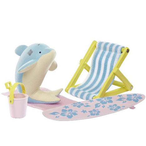 Scuba the Dolphin My Blue Nose Friend Figurine and Beach Set  £7.99