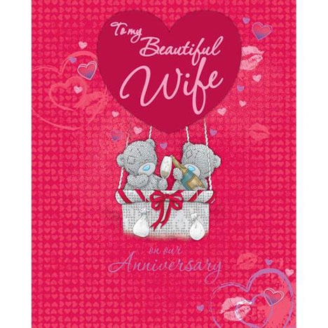 Wife Anniversary Me to You Bear Anniversary Card  £4.99