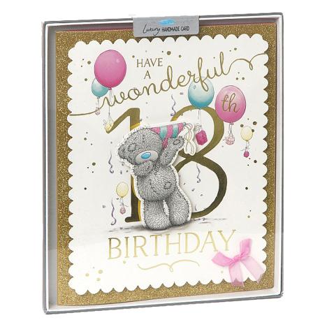 18th Birthday Me to You Bear Handmade Boxed Card   £6.99