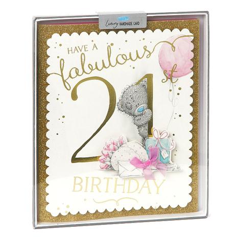 21st Birthday Me to You Bear Handmade Boxed Card   £5.94