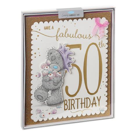 Fabulous 50th Me to You Bear Luxury Boxed Birthday Card  £4.19