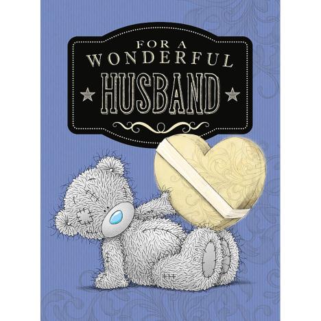 Husband Birthday Large Me to You Bear Card  £3.59