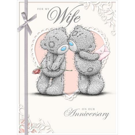 Wife On our Anniversary Large Me to You Bear Card  £3.59