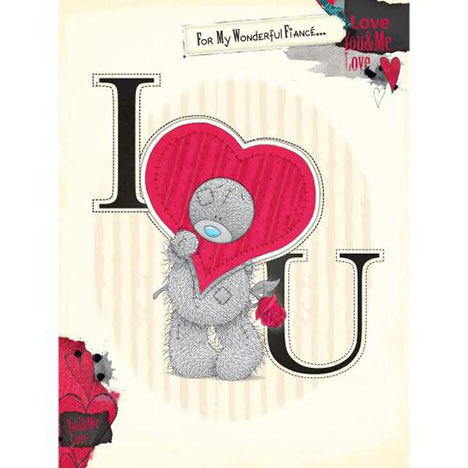 Fiance Large Me to You Bear Birthday Card  £4.25
