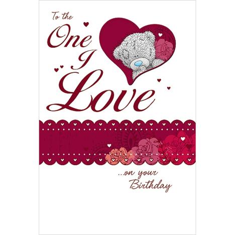 One I Love Birthday Me to You Bear Card  £2.49