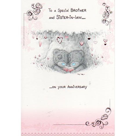 To A Special Brother and Sister-in-Law Me to You Bear Card  £2.40