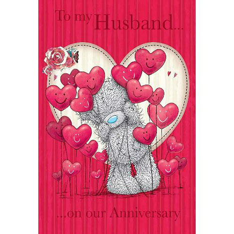 Husband Anniversary Me to You Bear Card  £2.49