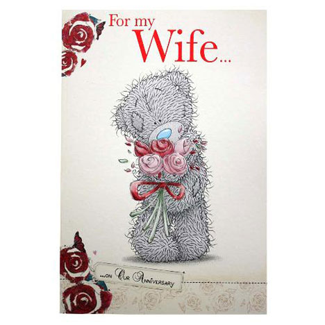 Wife Anniversary Me to You Bear Card  £2.49